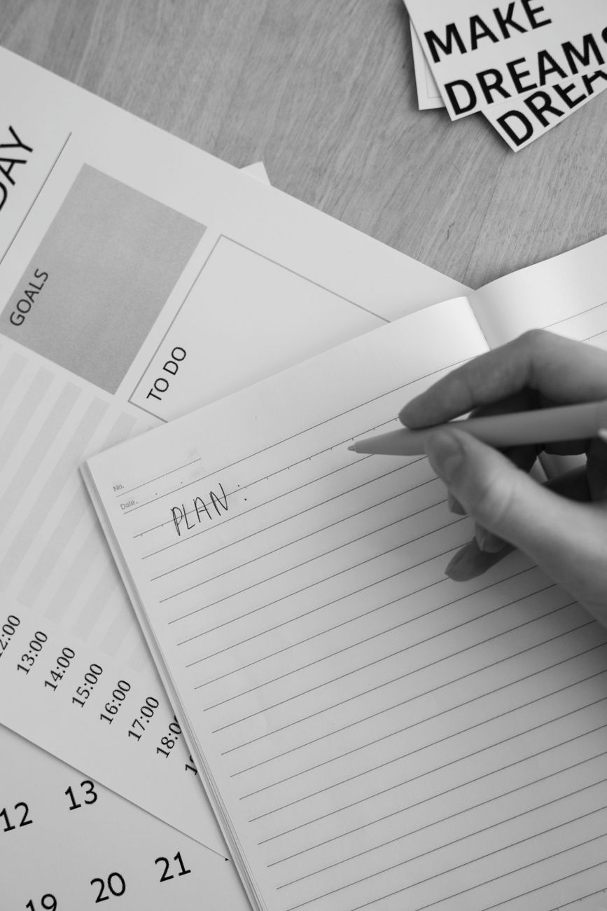 Notebook Pen Planning